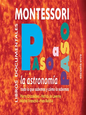 cover image of La Astronomía --Documentales Montessori
